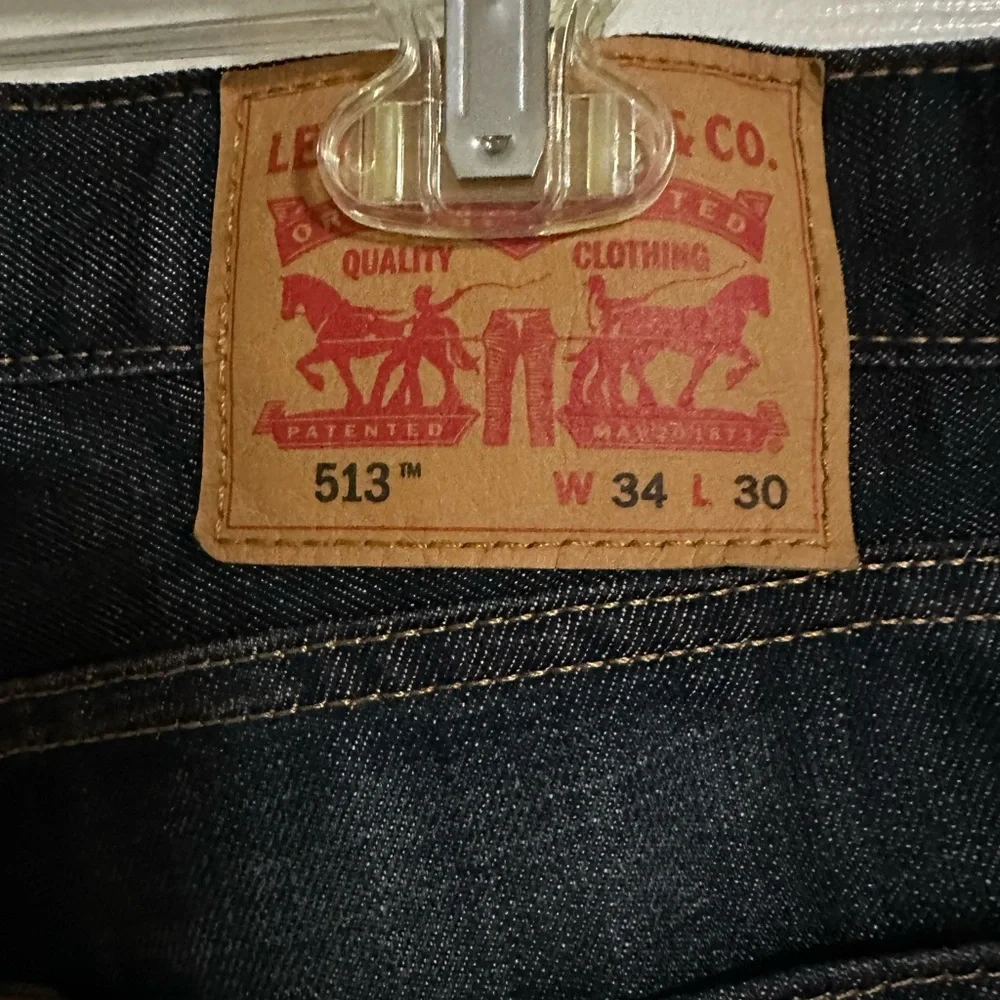 Men's Dark Blue Jeans - Picture 4 of 4
